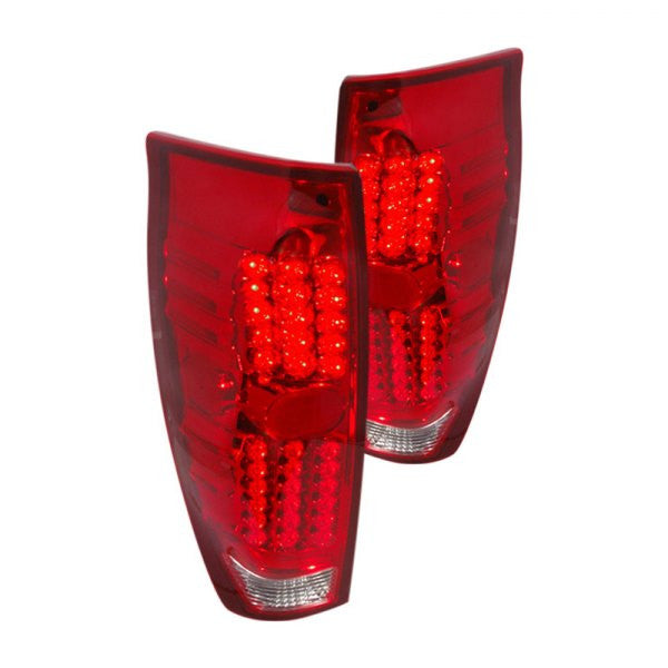 Spec-D 02-06 Chevrolet Avalanche LED Tail Lights Red