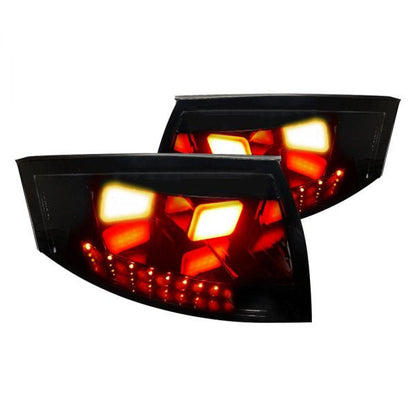 Spec-D 99-06 Audi TT LED Tail Lights V2 Black Housing Smoked Lens