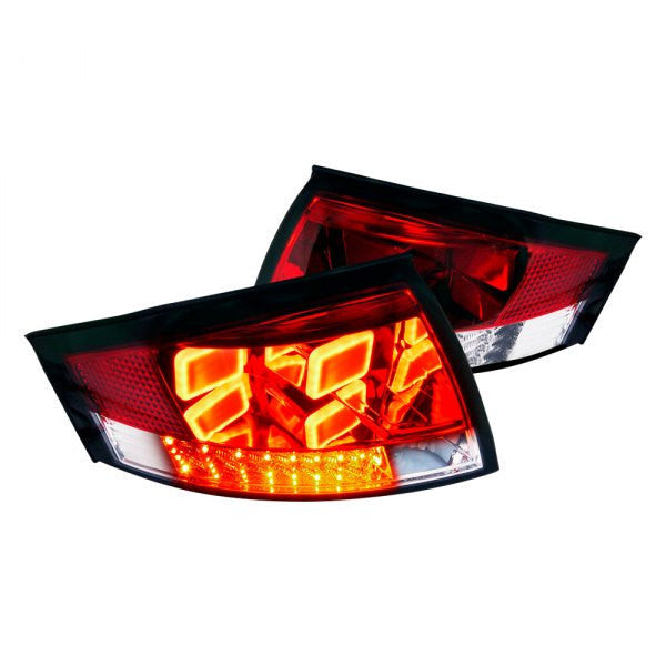Spec-D 99-06 Audi Tt LED Tail Lights V2 Red Clear