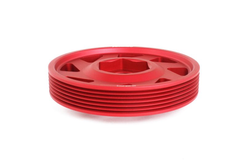 Perrin Performance [17-26 Honda Civic Type-R] Crank Pulley - Red