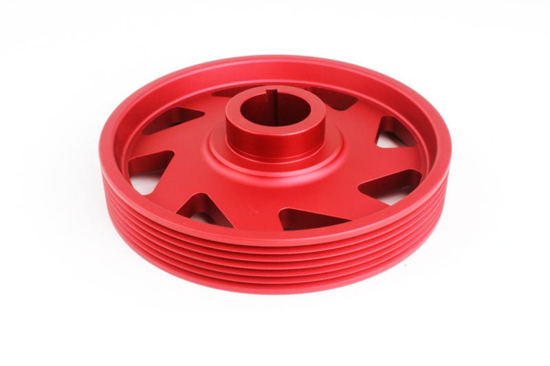 Perrin Performance [17-26 Honda Civic Type-R] Crank Pulley - Red
