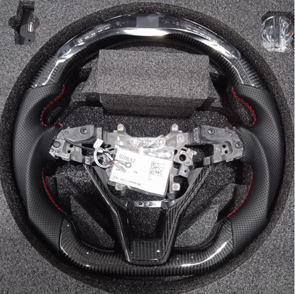 Xgen Accord Carbon Fiber Steering Wheel With LED Screen (Custom Order)